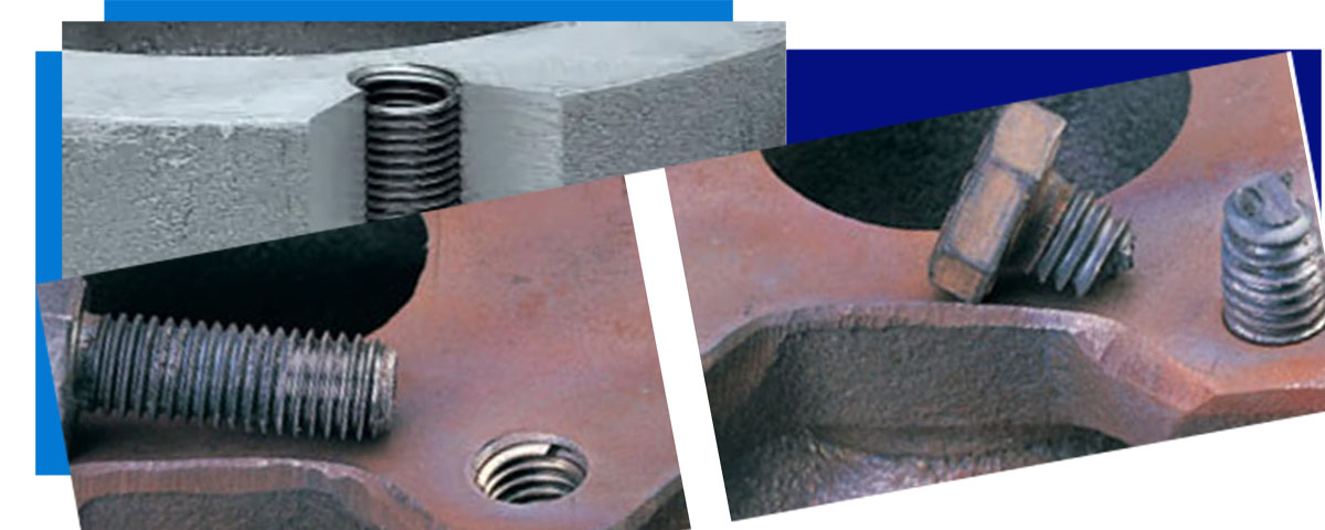 鋼絲螺套安裝請注意